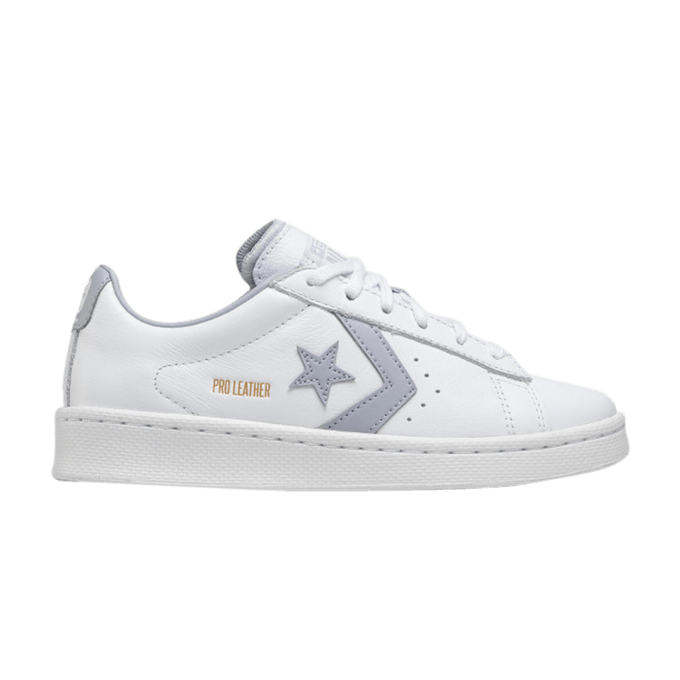 Converse Pro Leather Low 'White Gravel' — White/Gravel/White