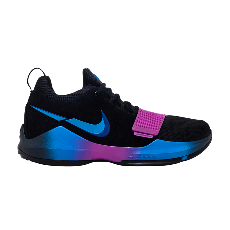 Nike PG 1 'Flip the Switch' — Black/Deep Royal Blue-Photo Blue-Blue Fury-Hyper Violet (IV2869 002)