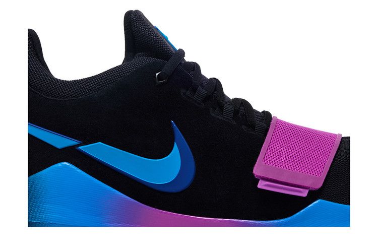 Nike PG 1 'Flip the Switch' — Black/Deep Royal Blue-Photo Blue-Blue Fury-Hyper Violet (IV2869 002)