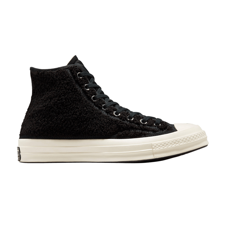 Converse Chuck 70 Varsity High 'Black Sherpa' — Black/Black/Egret