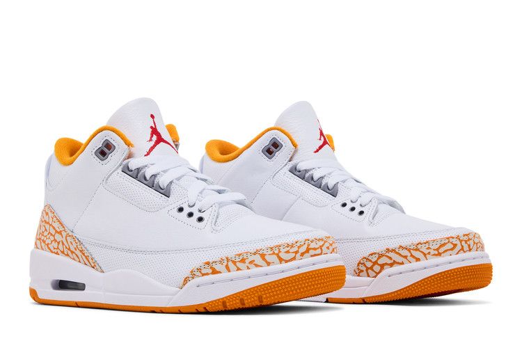 Wmns Air Jordan 3 'Orange Citrus'