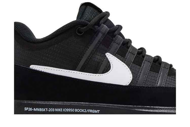Fragment Design x Nike Book 2 'Black White'