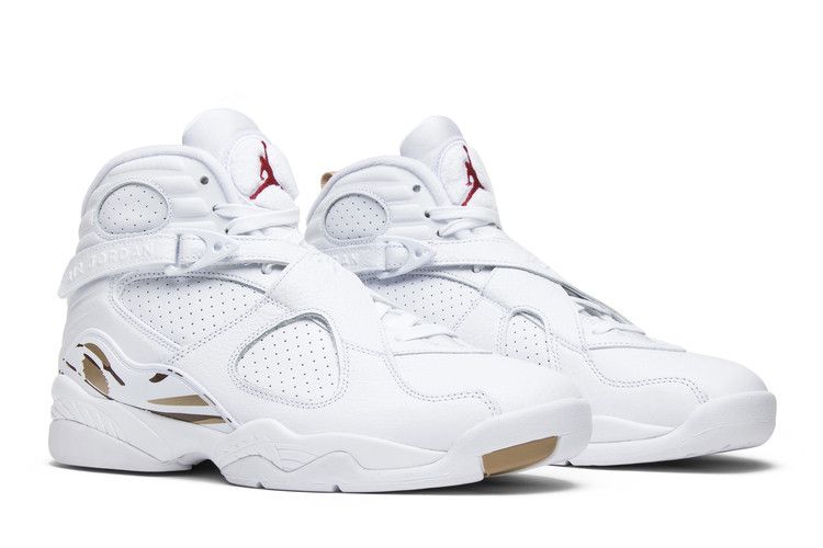 OVO x Air Jordan 8 Retro 'White'