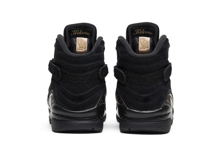 OVO x Air Jordan 8 Retro 'Black'