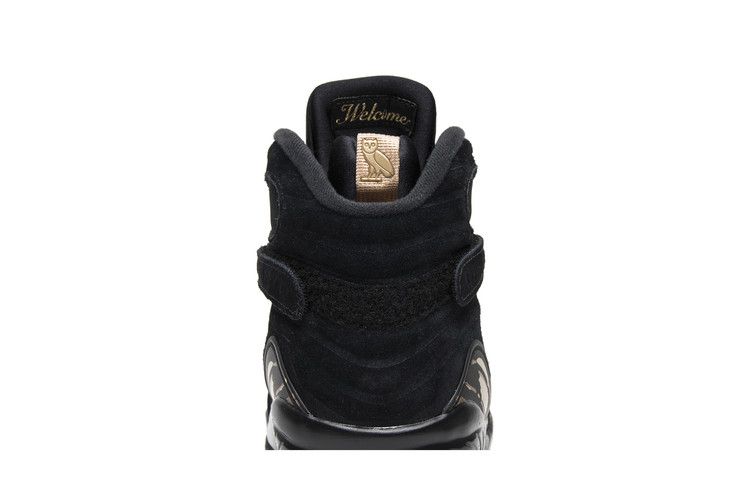 OVO x Air Jordan 8 Retro 'Black'