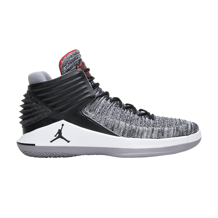 Air Jordan 32 'MVP' — Black/University Red-White-Cement Grey