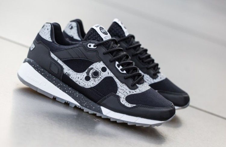 BAIT x Saucony Shadow 5500  'Cruel World 6: Giant Leaps' — Black/White