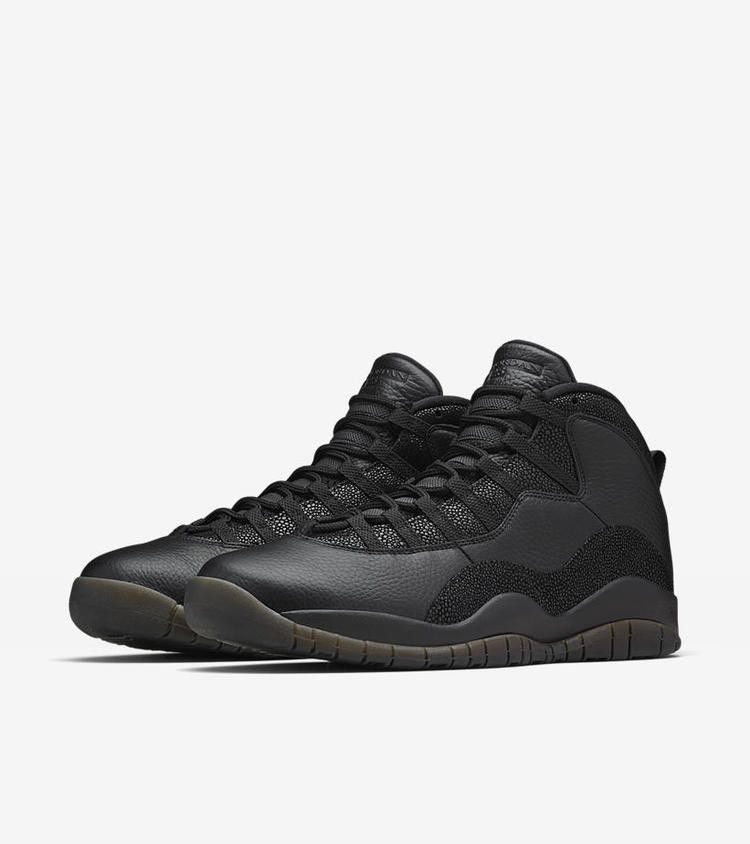 OVO x Air Jordan 10 Retro 'Black' 2014