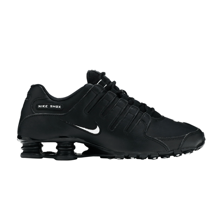 Nike Shox NZ 'Black' — Black/White-Black