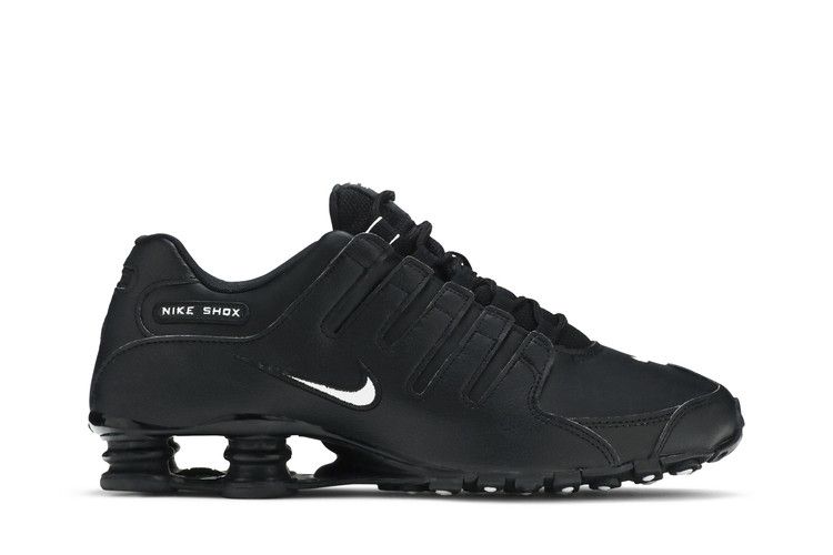 Nike Shox NZ 'Black' — Black/White-Black