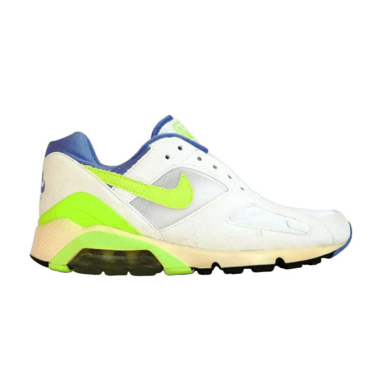 Nike Air 180 — White/Saphre-N Lime