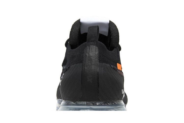 Off-White x Nike Air VaporMax 'Part 2' — Black/Total Orange-Clear