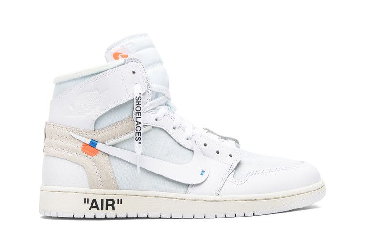 Off-White x Air Jordan 1 Retro High OG 'White' 2018