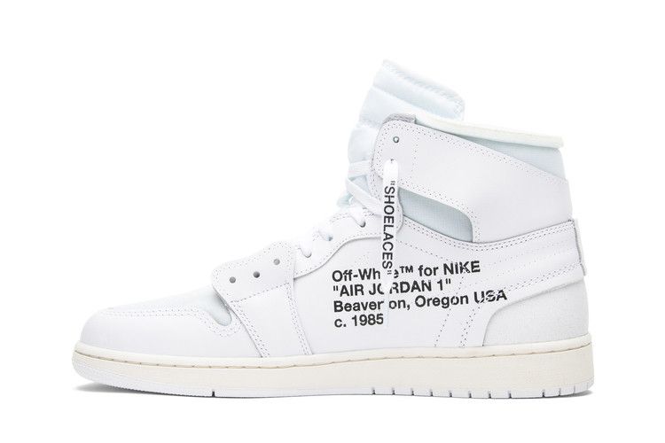 Off-White x Air Jordan 1 Retro High OG 'White' 2018