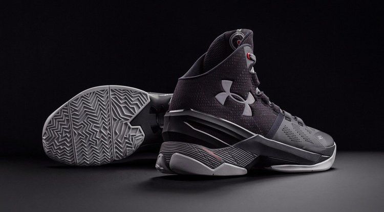 Under Armour Curry 2 'Professional' — Black/Stealth Grey-Metallic Silver