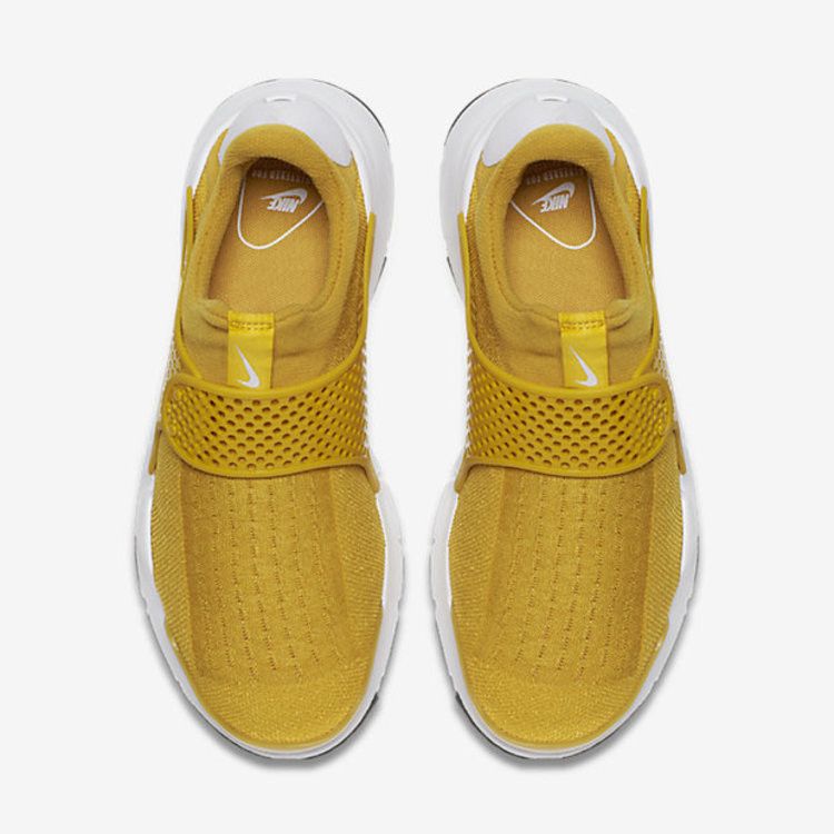 Nike Wmns Sock Dart 'Gold Dart' — Gold Dart/White-Black-White