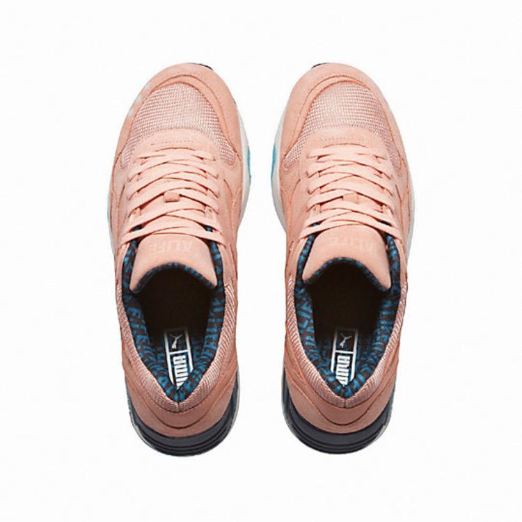 Alife x Puma R698 'Peach Bud' — Peach Bud/Lyons Blue