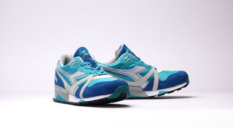 Diadora N9000 OG 'Espresso Ristretto' — Green/White