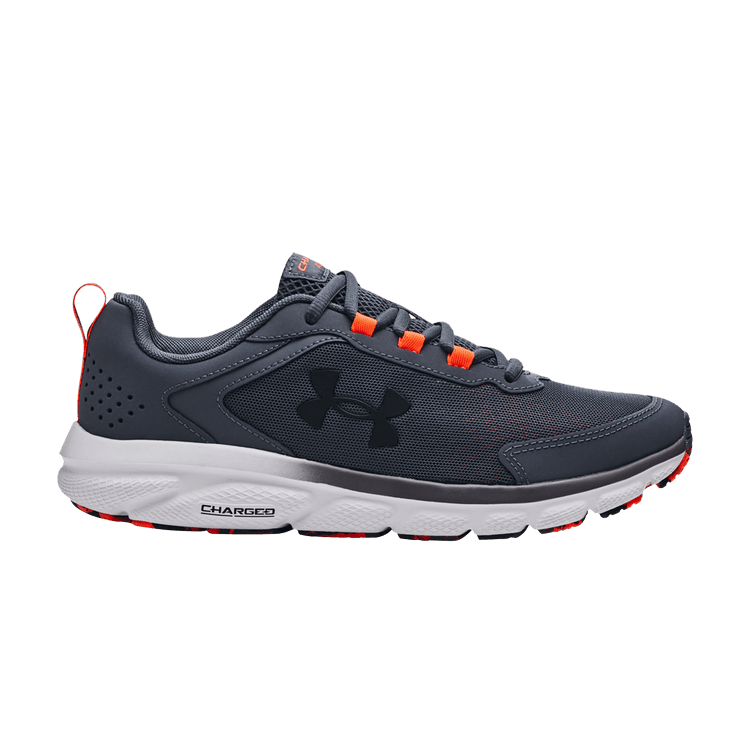 Under Armour Charged Assert 9 Marble 'Downpour Grey Orange' — Downpour Grey/Black