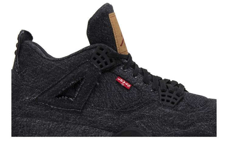 Levi's x Air Jordan 4 Retro 'Black Denim'