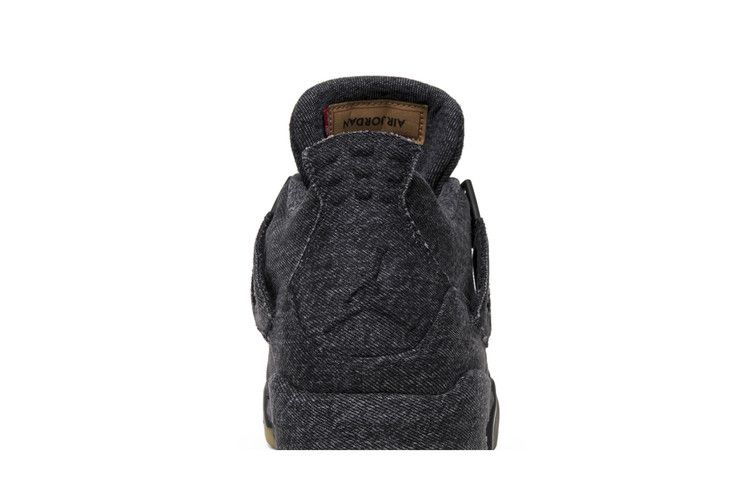 Levi's x Air Jordan 4 Retro 'Black Denim'
