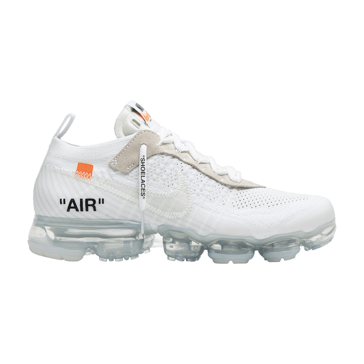 Off-White x Nike Air VaporMax 'Part 2' — White/Total Orange-Black