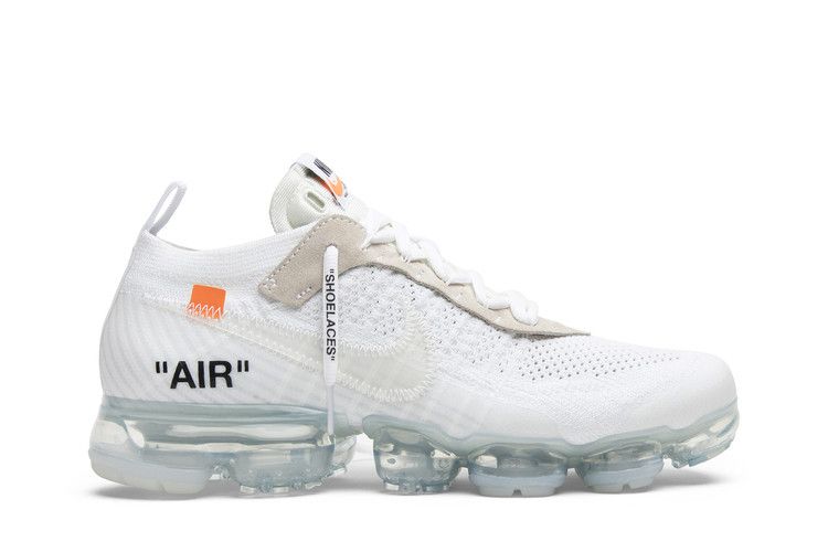 Off-White x Nike Air VaporMax 'Part 2' — White/Total Orange-Black