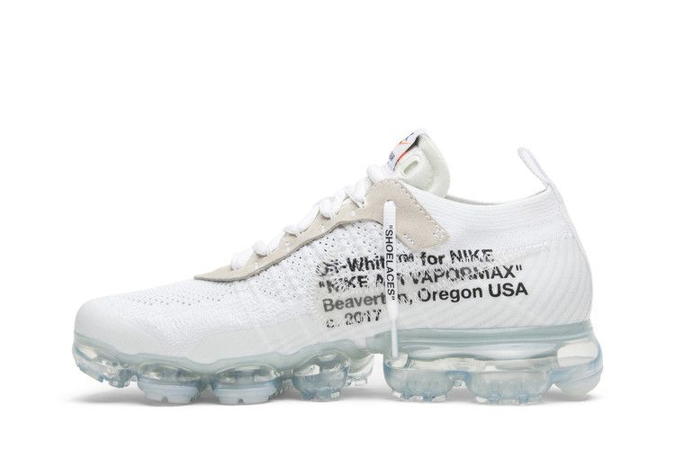 Off-White x Nike Air VaporMax 'Part 2' — White/Total Orange-Black