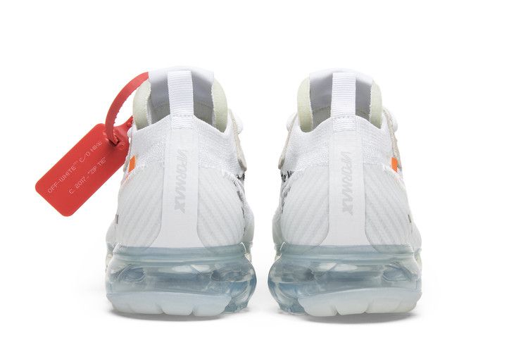 Off-White x Nike Air VaporMax 'Part 2' — White/Total Orange-Black