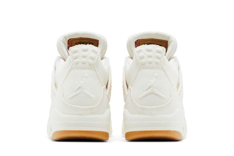 Levi's x Air Jordan 4 Retro 'White Denim'