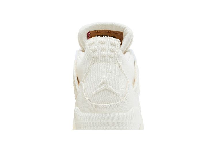 Levi's x Air Jordan 4 Retro 'White Denim'