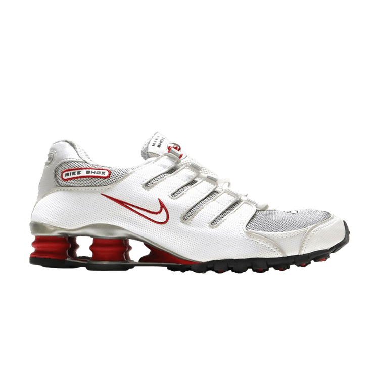 Nike Shox NZ 'Neutral Grey Sport Red'