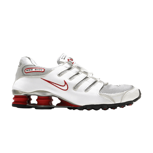 Nike Shox NZ 'Neutral Grey Sport Red'