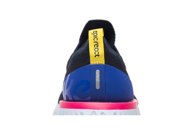Nike Epic React Flyknit 'College Navy' — College Navy/College Navy-Pink Blast