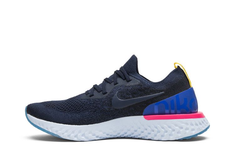 Nike Wmns Epic React Flyknit 'College Navy'