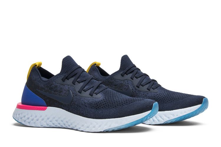 Nike Wmns Epic React Flyknit 'College Navy'