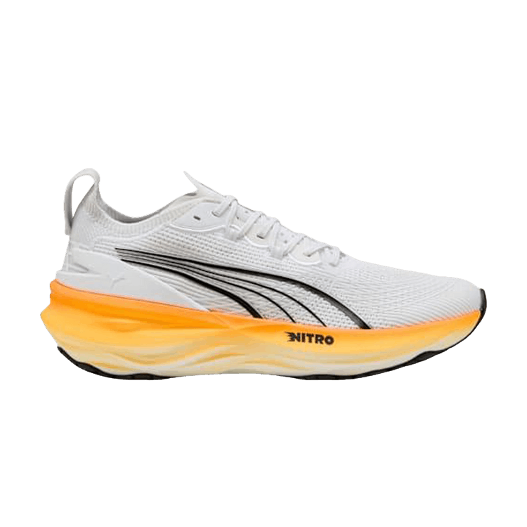 Puma Foreverrun Nitro 2 'White/Heat Fire' — White/Heat Fire