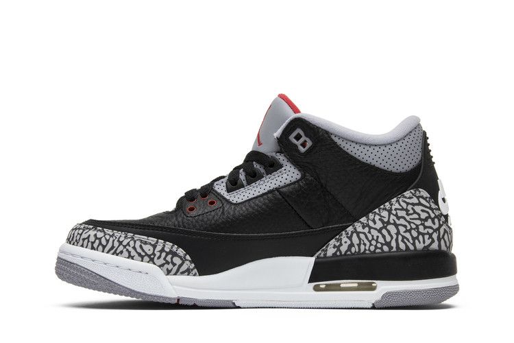Air Jordan 3 Retro OG BG 'Black Cement' 2018