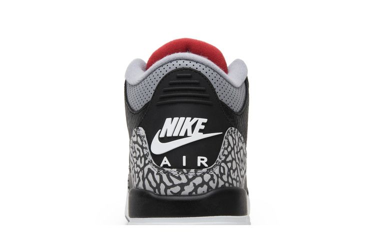 Air Jordan 3 Retro OG BG 'Black Cement' 2018