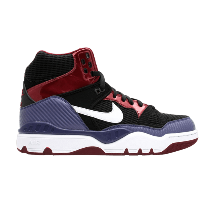 Nike Air Force 3 High Premium — Black/White-Ink-Team Red