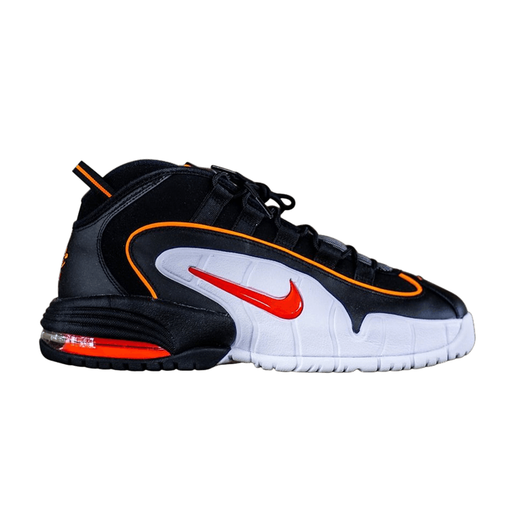 Nike Air Max Penny LE GS 'Black Total Orange' — Black/Total Orange-White