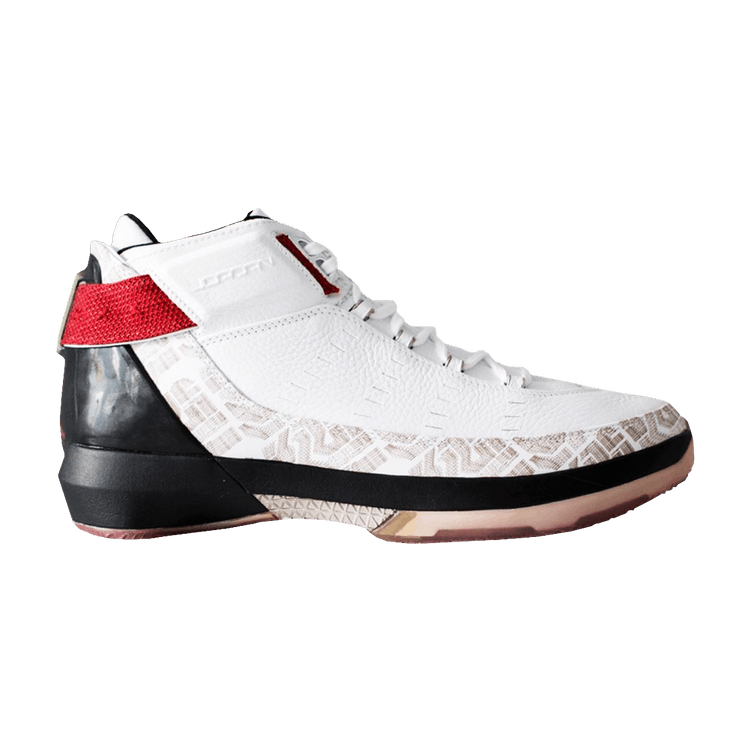 Air Jordan 22 OG 'Chicago Home' — White/Varsity Red/Metallic Silver