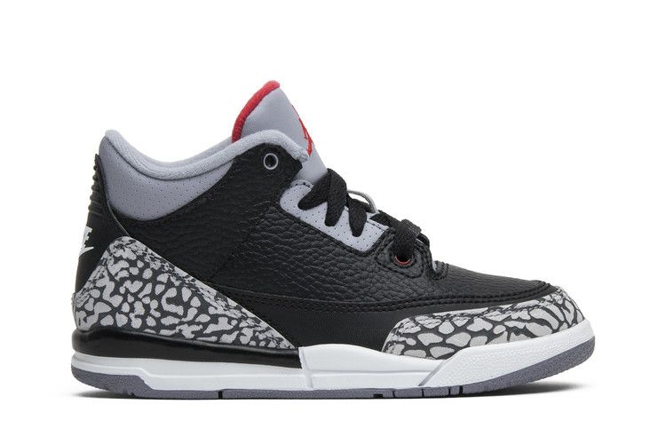 Air Jordan 3 Retro OG PS 'Black Cement' 2018