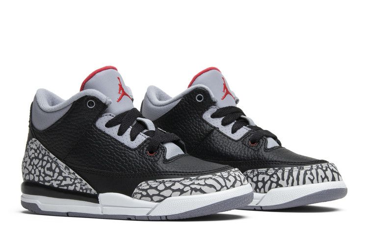Air Jordan 3 Retro OG PS 'Black Cement' 2018