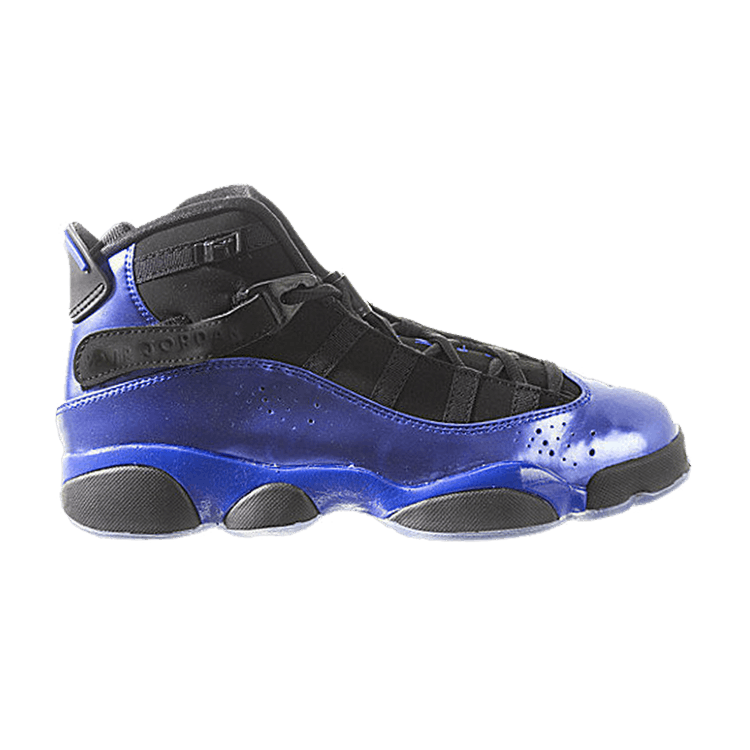 Air Jordan 6 Rings GS 'Foamposite' — Black/Varsity Royal