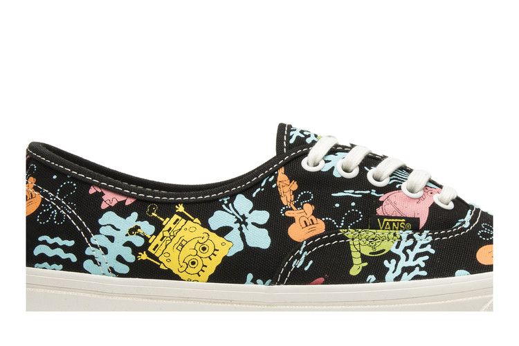 Vans OG Authentic LX 'Spongebob' — Black/Aloha Blue