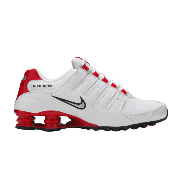 Nike Shox NZ 'White University Red'