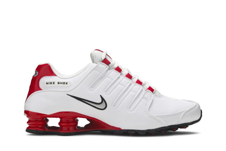 Nike Shox NZ 'White University Red'
