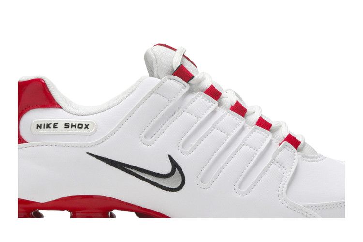 Nike Shox NZ 'White University Red'