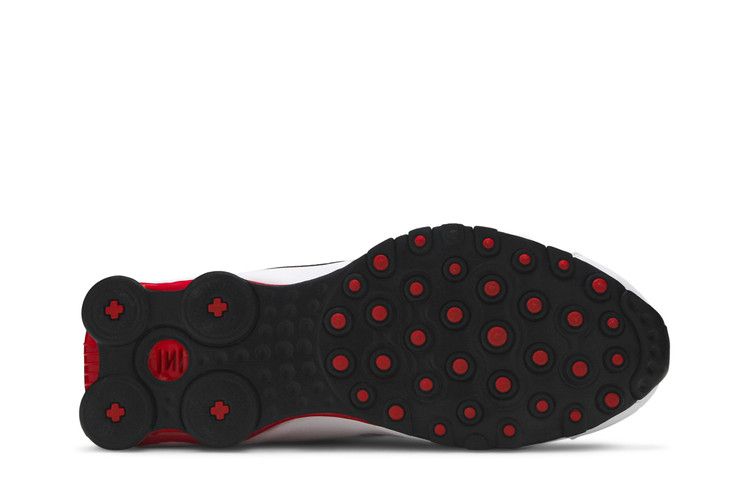 Nike Shox NZ 'White University Red'